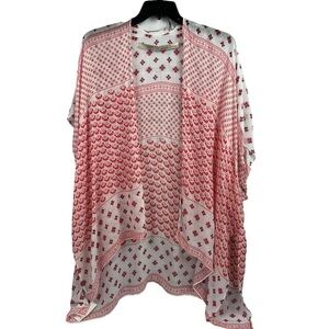 Loft Outlet Womens Kimono Cover Up Open Front Beach Swim Lightweight One Size